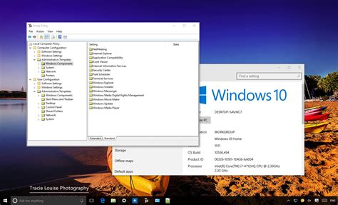 Activer group policies windows 10 familiale